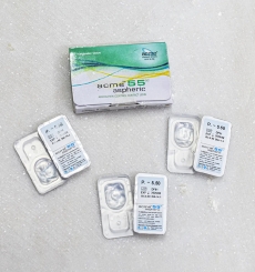 ACME 55 Aspheric Monthly Disposable Clear Contact Lens â 6 Lens Pack